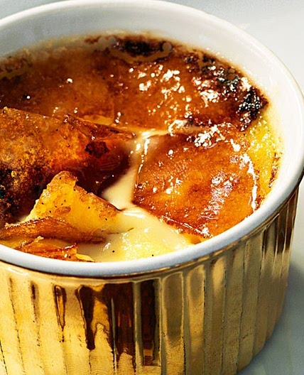 Ginger creme brulee