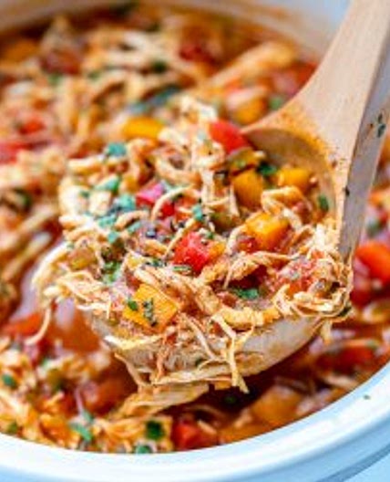 Crockpot Chicken Tortilla Soup