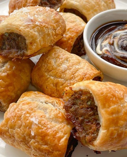 Matt Preston's bakery-style sausage rolls