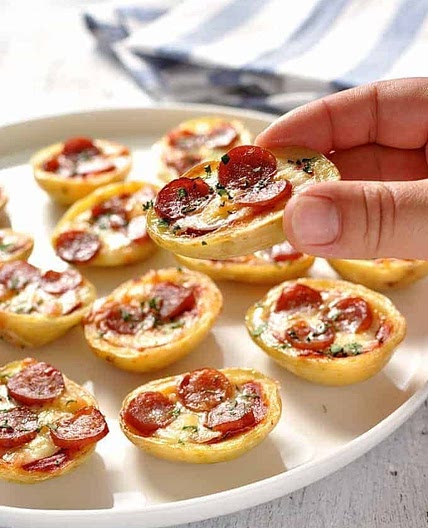 Mini Pizza Potato Skins