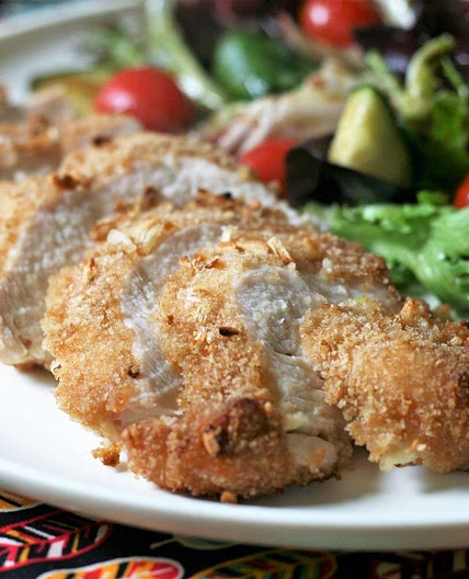 French Onion-Breaded Baked Chicken