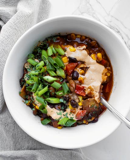 30 Minute Vegan Mexican Chili