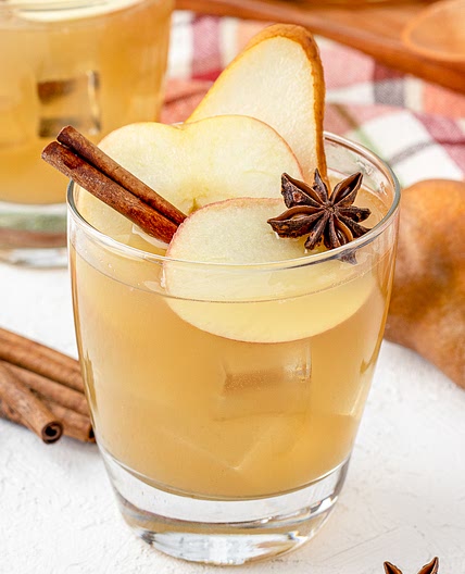 Apple Cider Sangria Mocktail