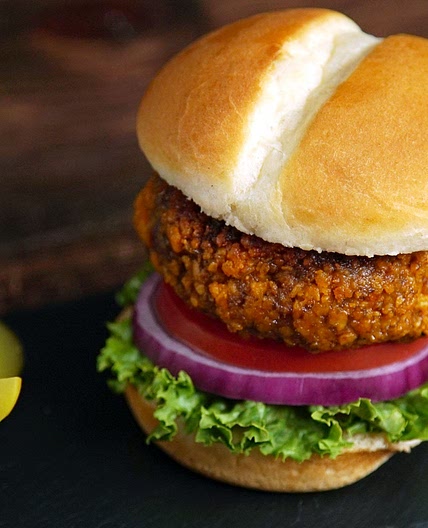 Cheese Stuffed Doritos Burger