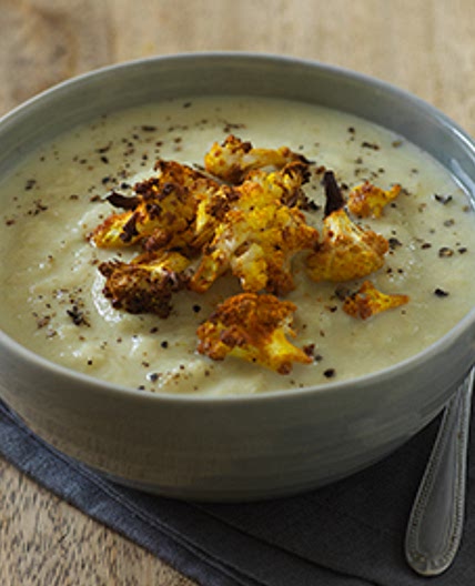 Cauliflower and leek soup