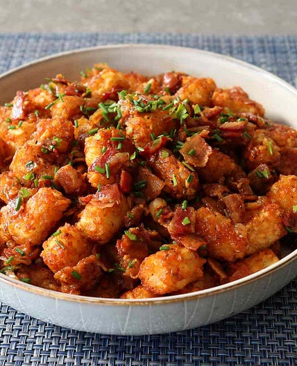 German Tater Tot Potato Salad