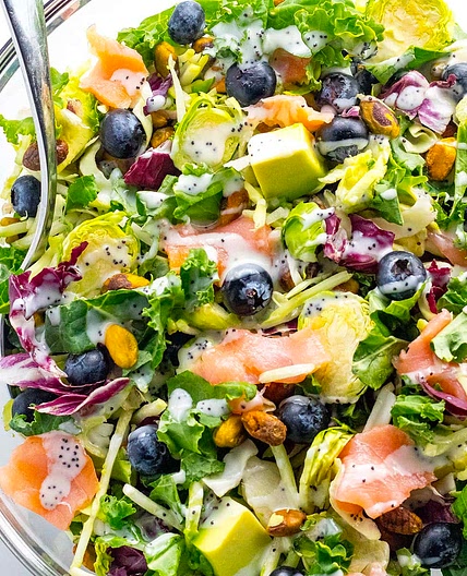 Smoked Salmon Salad (10 Minutes)