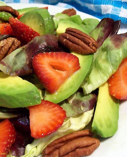 Strawberry Avocado Salad