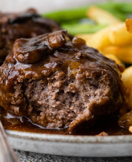 Super-Comforting Hamburger Steak Recipe