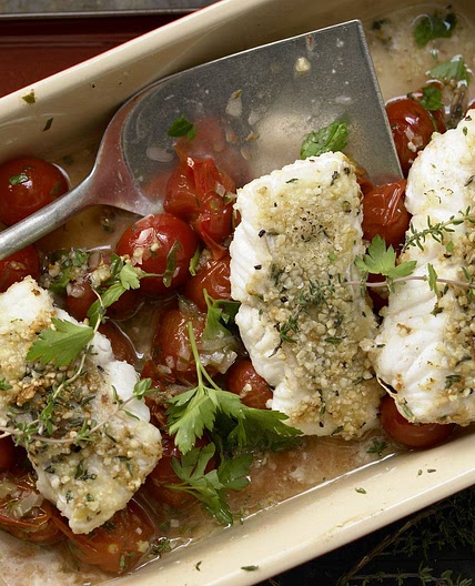 Fischfilets mit Mandelkruste