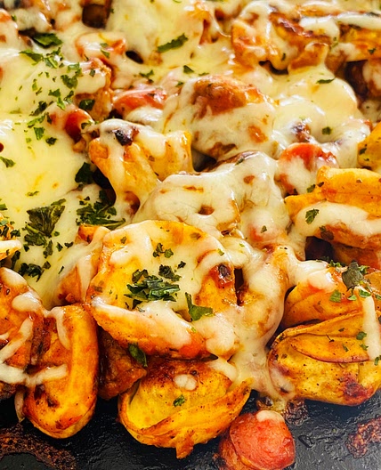 Blackstone Griddle Pizza Tortellini