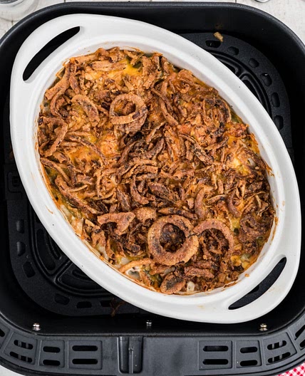 Air Fryer Green Bean Casserole