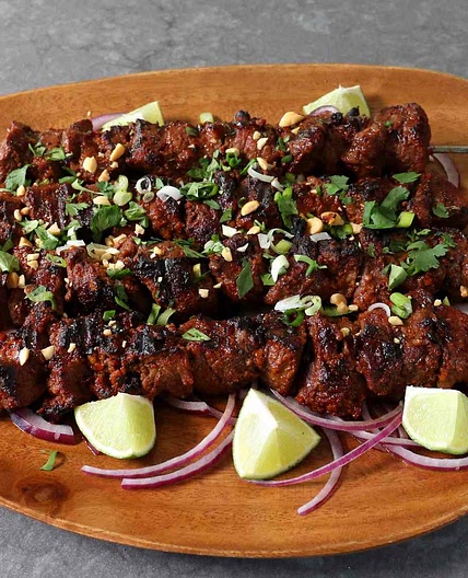 West African Grilled Beef (Suya)