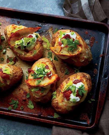 Poutine-Style Twice-Baked Potatoes
