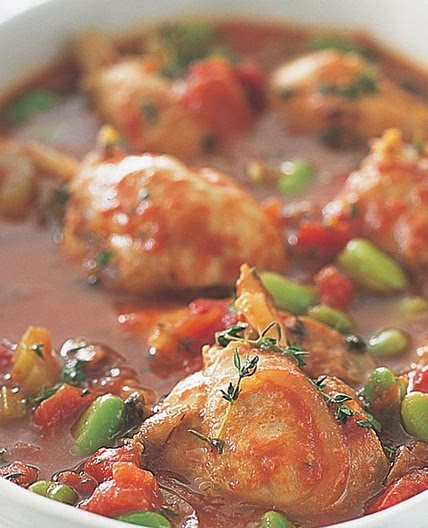 Mediterranean chicken casserole