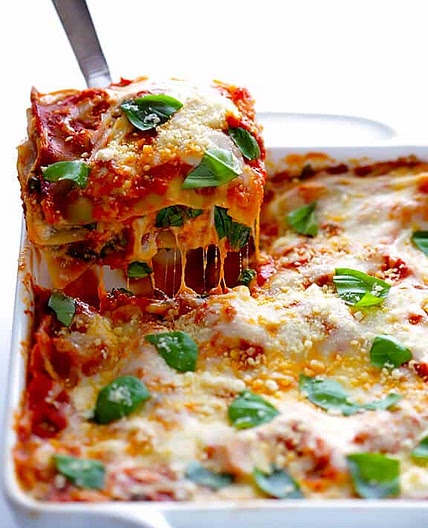 10-Minute Spinach Lasagna