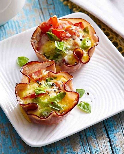 Tomato-Parmesan Mini Quiches