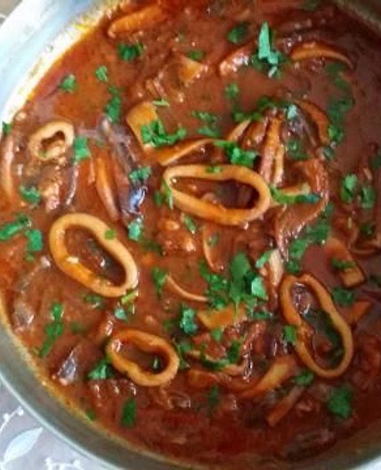 Calamari Stew recipe