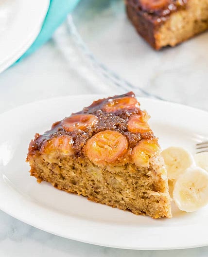 Banana Upside Down Cake