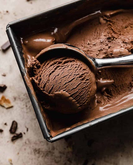 Dark Chocolate Ice Cream