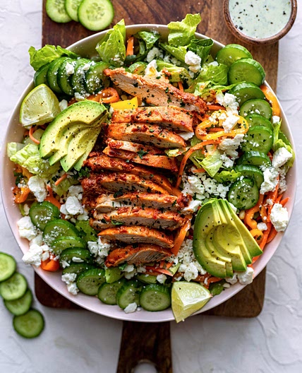 Harissa Chicken Salad