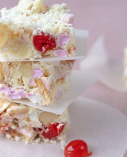 Iced Vovo rocky road recipe