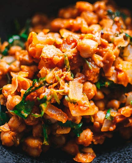 Harissa Chickpeas