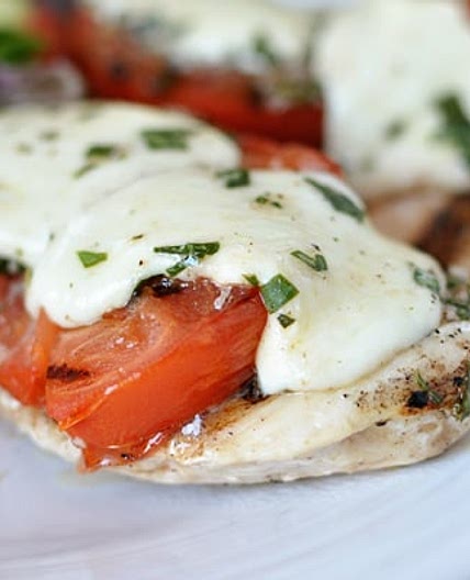 Grilled Caprese Chicken