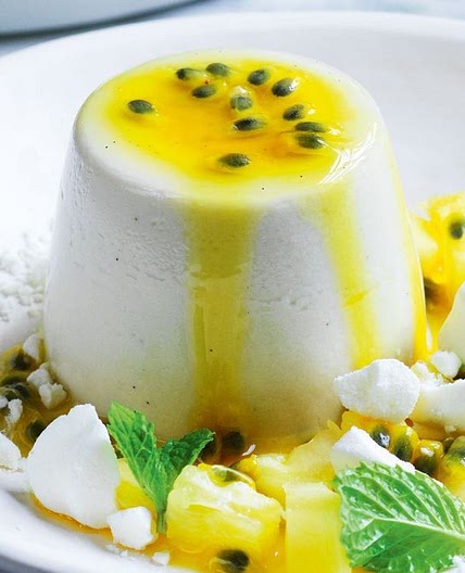 Coconut panna cotta recipe