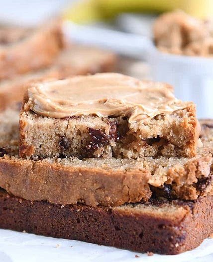Peanut Butter Banana Bread