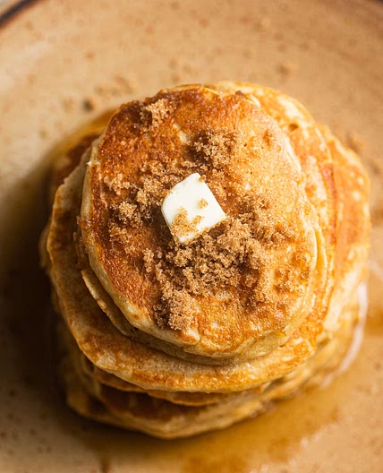 Fluffy Brown Sugar Pancakes