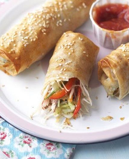 Easy spring rolls