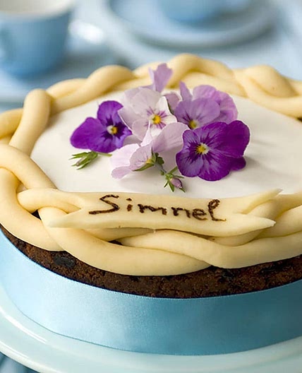 Chocolate simnel cake