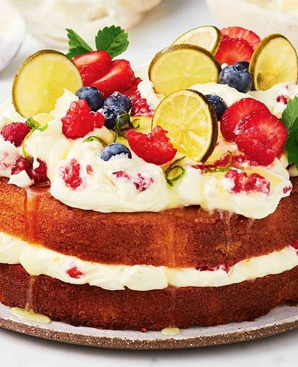 Berry mojito cake recipe