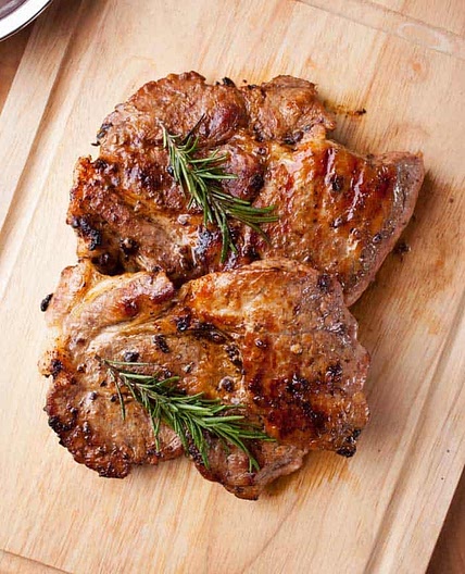 Electric Smoker Pork Chops