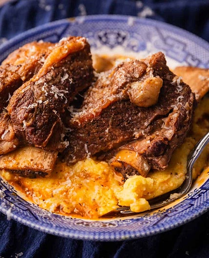 Braised Beef Italian Short Ribs Recipe