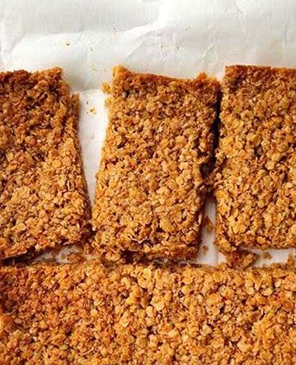 Easy honey flapjacks