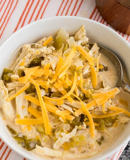 Slow Cooker Chicken Chile Relleno Soup