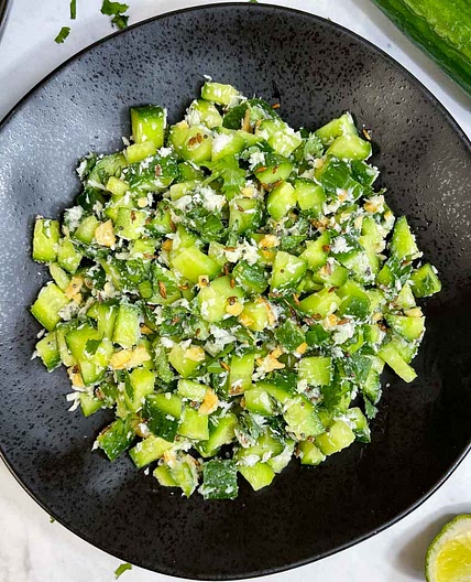 Kakdi Koshimbir (Indian Cucumber Salad)