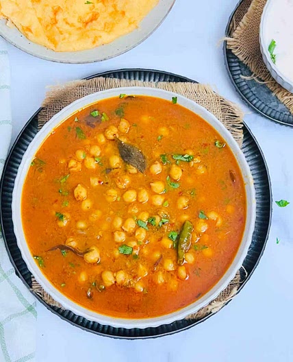 South Indian Chana Masala / Channa Kurma