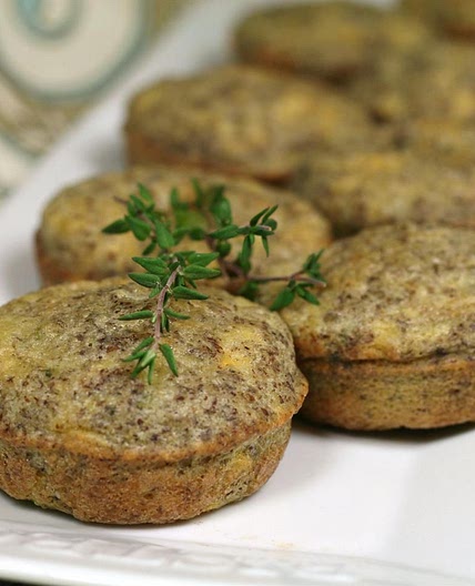 Cheesy Grain-Free Protein Muffins