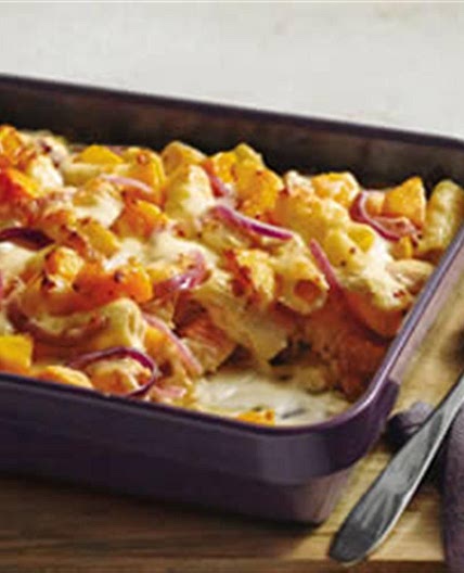 Harvest Pasta Bake with PHILADELPHIA Cooking Creme