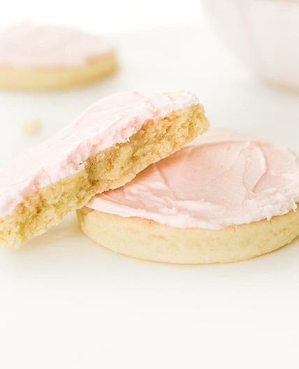 Chilled Pink Sugar Cookie