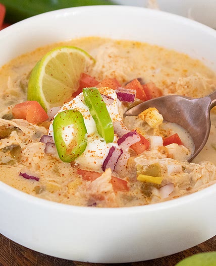 Creamy White Turkey Chili