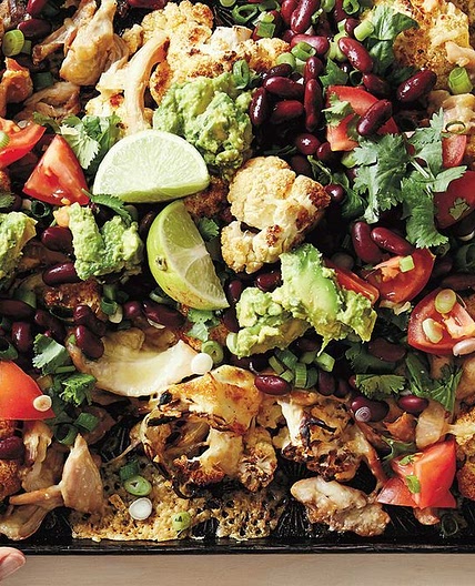 Sarah Wilson's cauliflower nachos