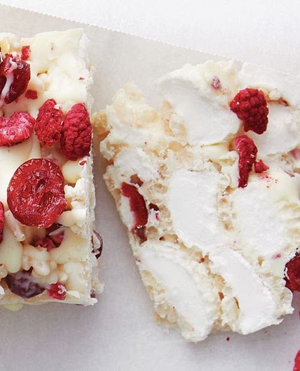 White Christmas rocky road recipe