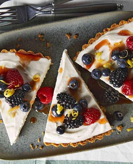 No-Bake Greek Yogurt Cheesecake