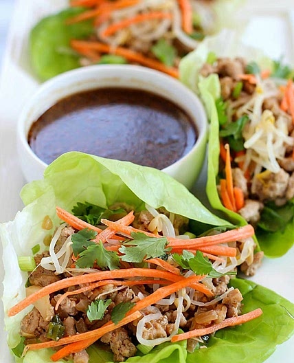 The Best Ever Pork Lettuce Wraps!
