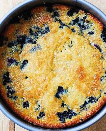 Blueberry Greek Yogurt Cake