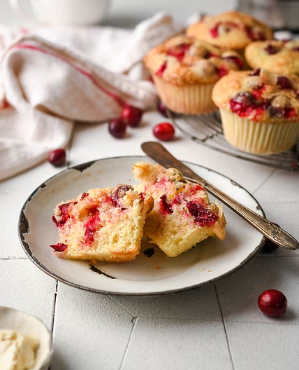 Gluten Free Cranberry Orange Muffins
